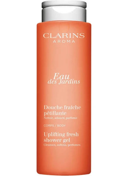 Clarins Eau des Jardins Uplifting Fresh Shower Gel - 200ml