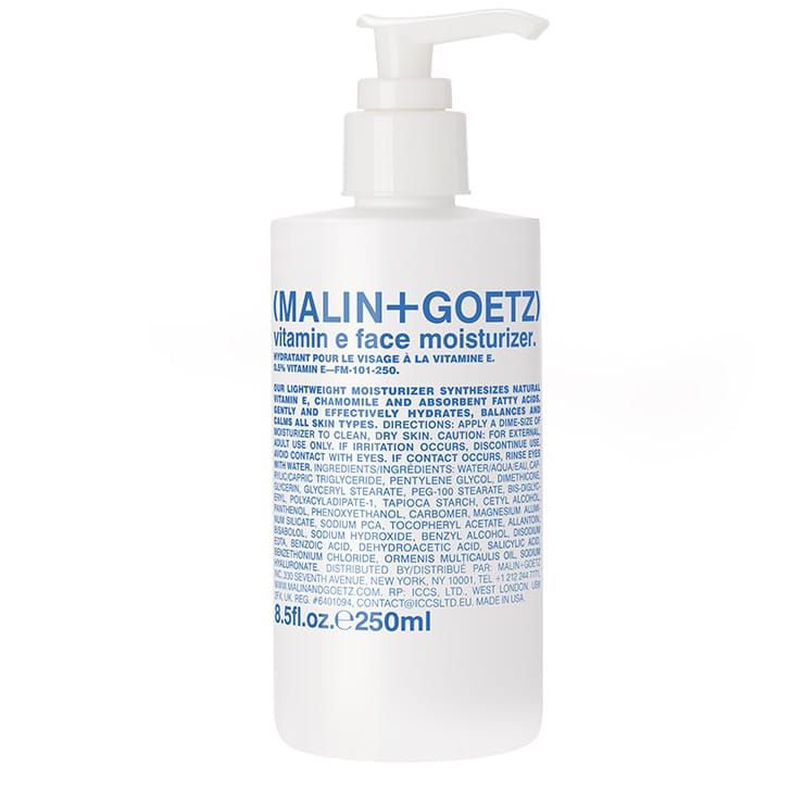 Malin + Goetz Vitamin E Face Moisturiser – 250ml - Grooming Store
