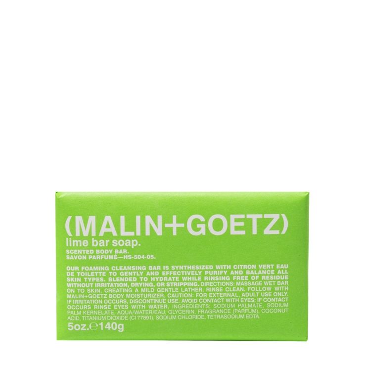 Malin + Goetz Lime Bar Soap – 120g - Grooming Store