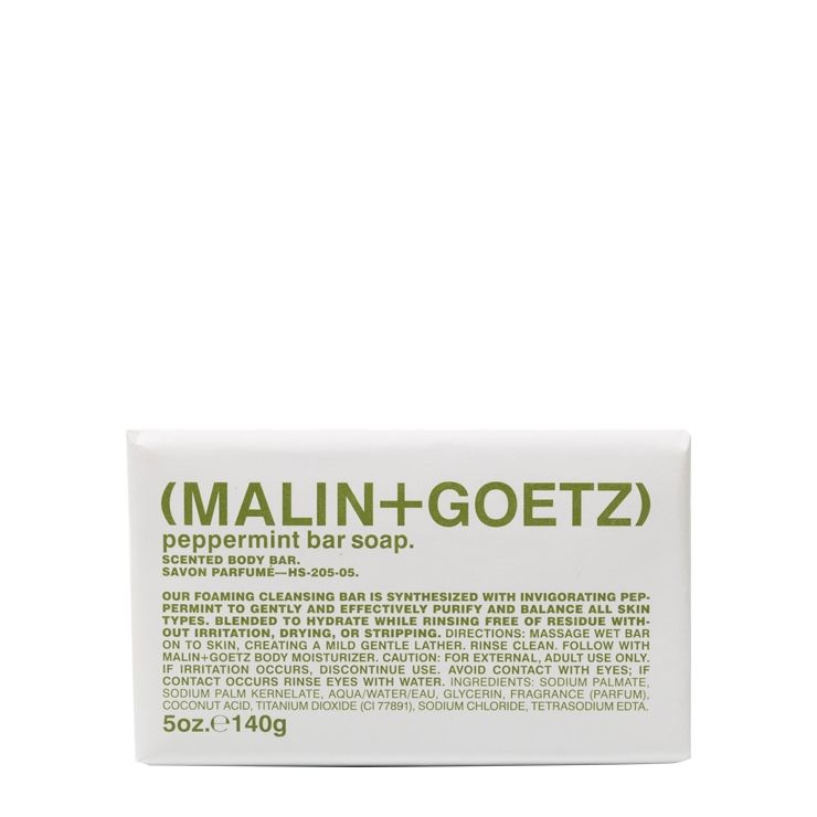 Malin + Goetz Peppermint Bar Soap – 140g - Grooming Store