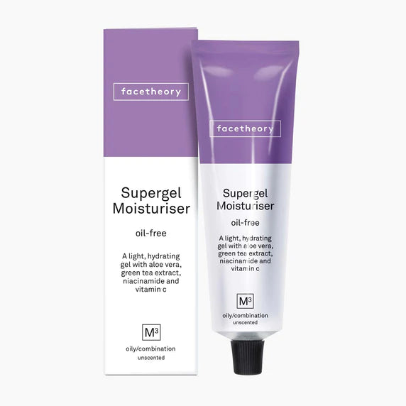 Facetheory Supergel Oil-free Moisturiser M3 for Oily and Acne-Prone Skin- 50ml