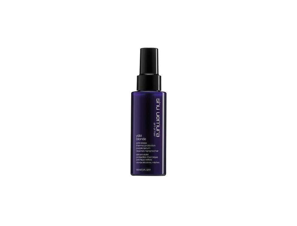 Shu Uemura Yubi Blonde Anti-Brass Heat Protection Purple Serum - 100ml
