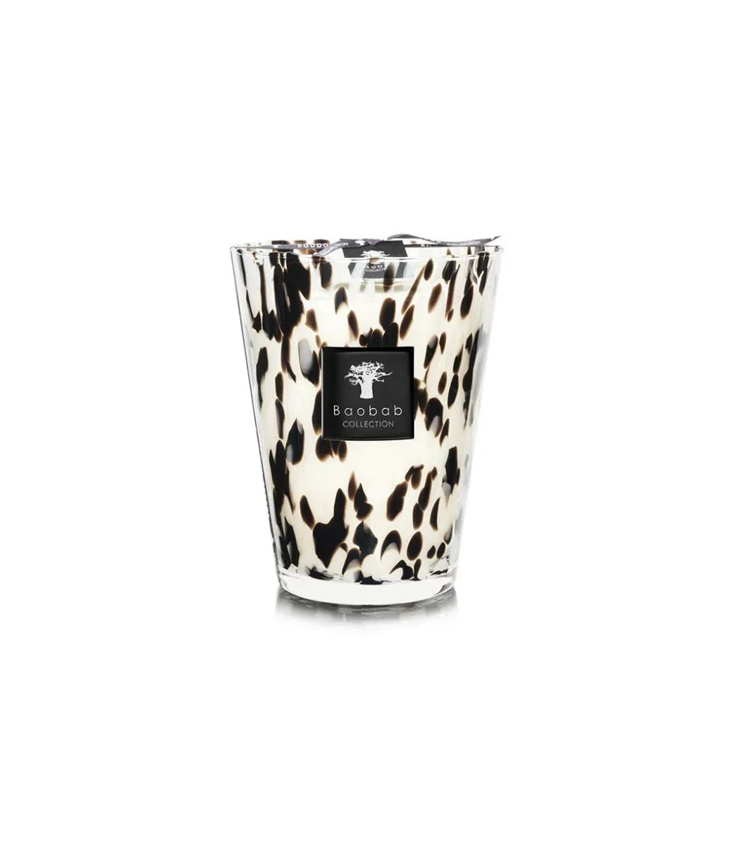 Baobab Collection - Candle Pearls Black Max 24