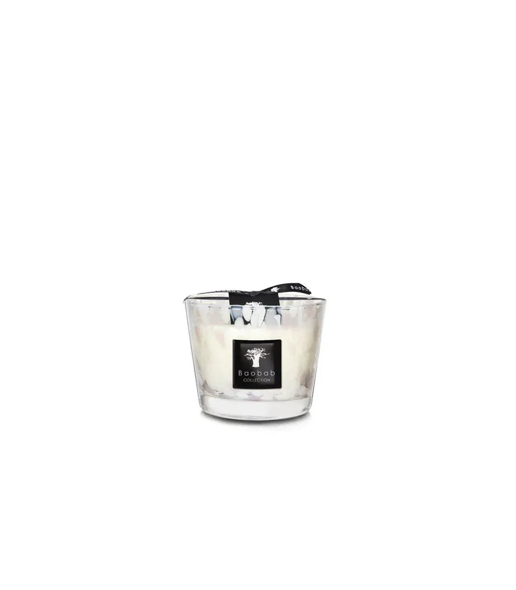 Baobab Collection - Candle Pearls White - Max 10