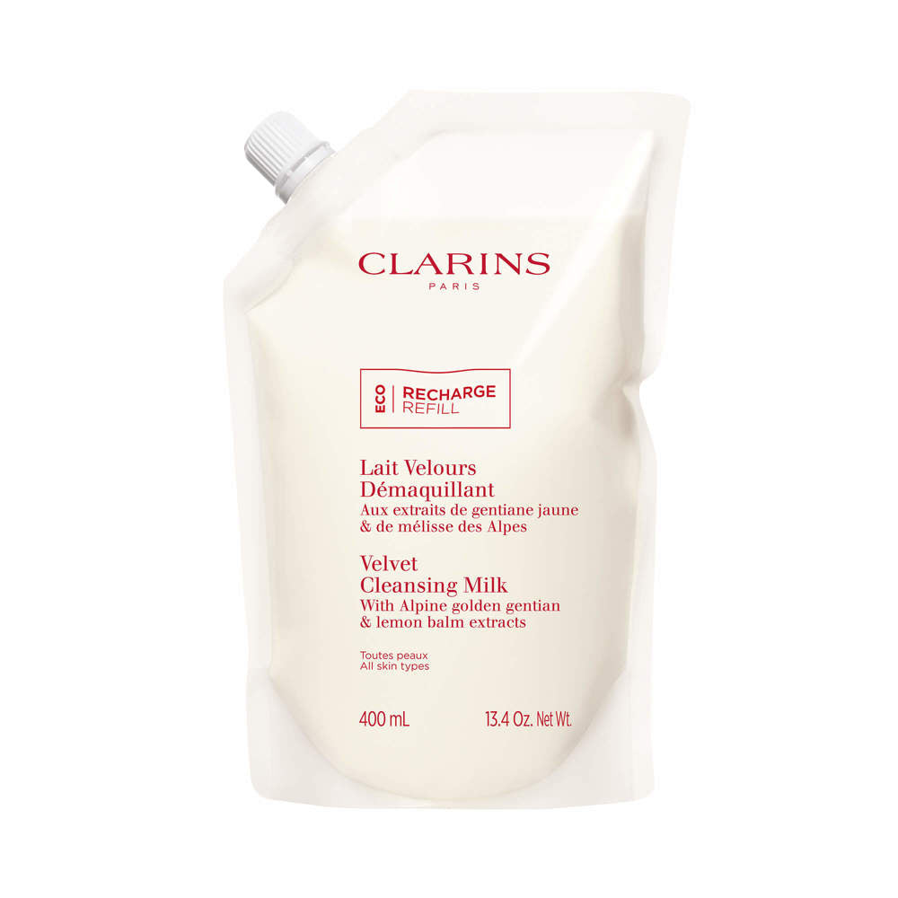 Clarins Velvet Cleansing Milk Refill  - 400ml