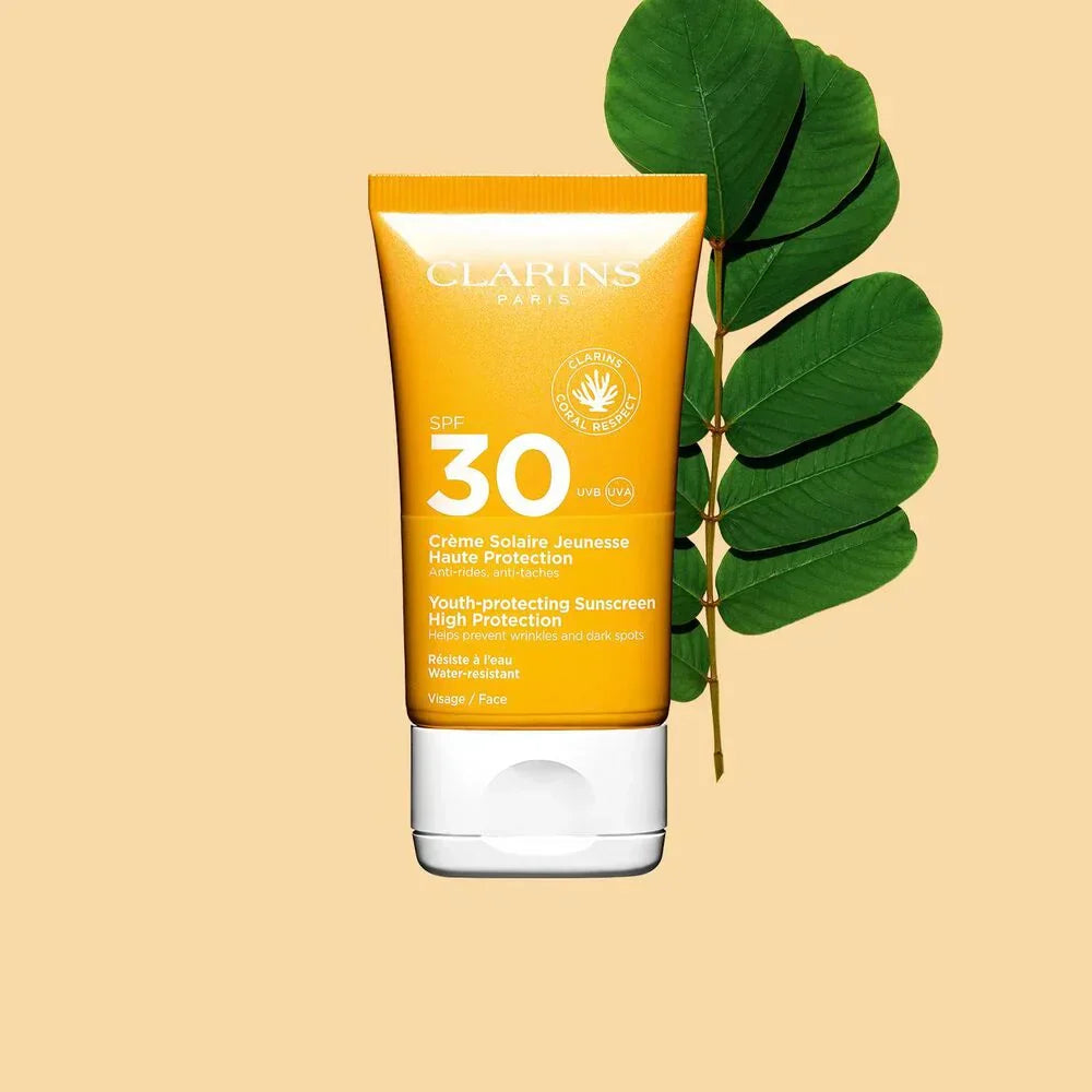Clarins Youth-protecting Sunscreen High protection SPF30 For Face  - 50ml