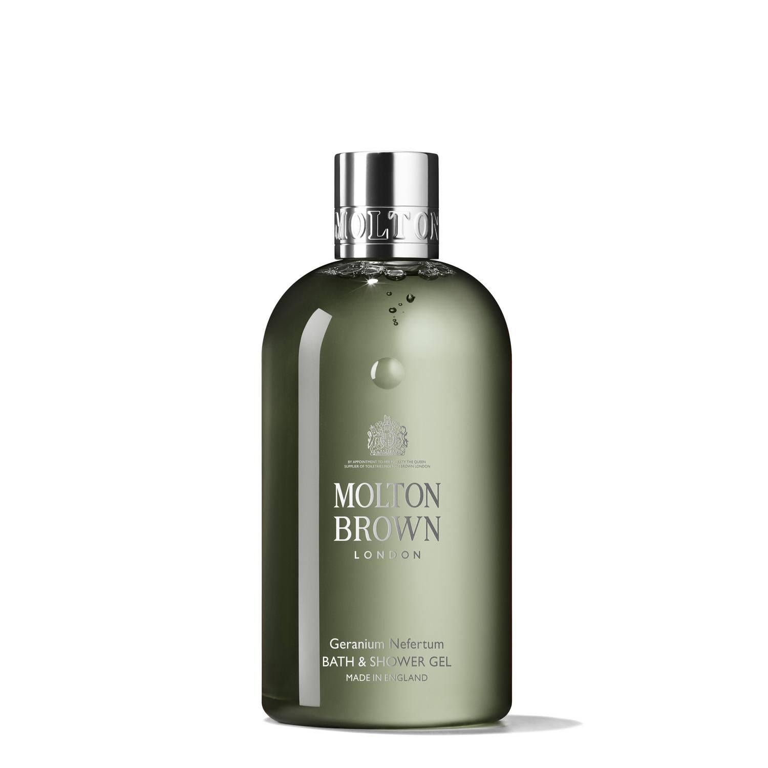 Molton Brown Geranium Nefertum Bath & Shower Gel - 300ml - Medispa Suites Luxe