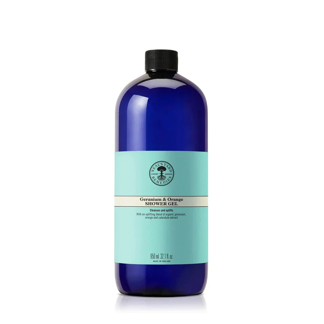 Neal's Yard Remedies Geranium & Orange Shower Gel - 950ml