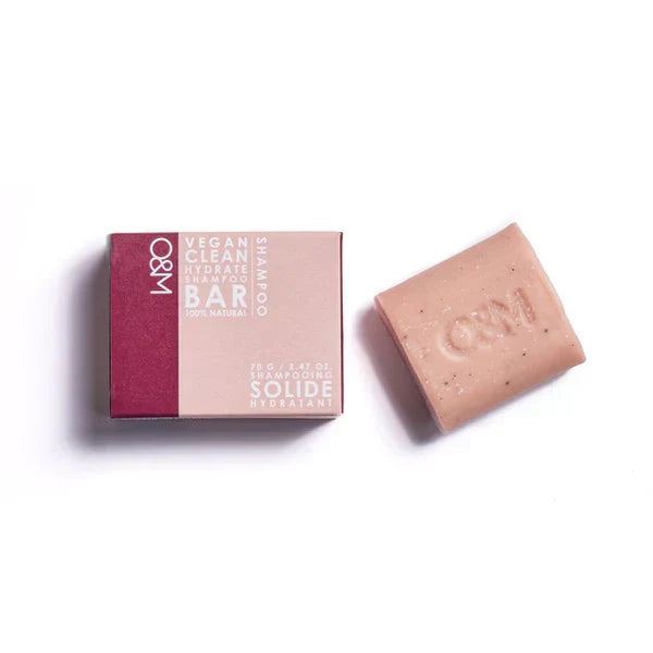 O&M Hydrate Shampoo Bar - 70g
