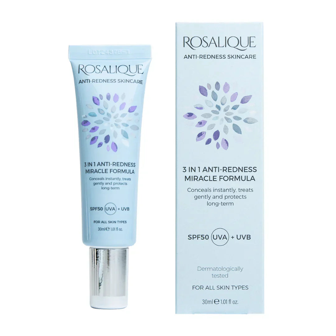 Rosalique 3 in 1 Anti-Redness Miracle Formula SPF50 - 30ml