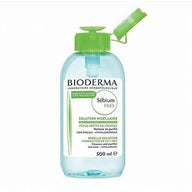 Bioderma Sebium H2O Leave-On Daily Cleanser - 500ml